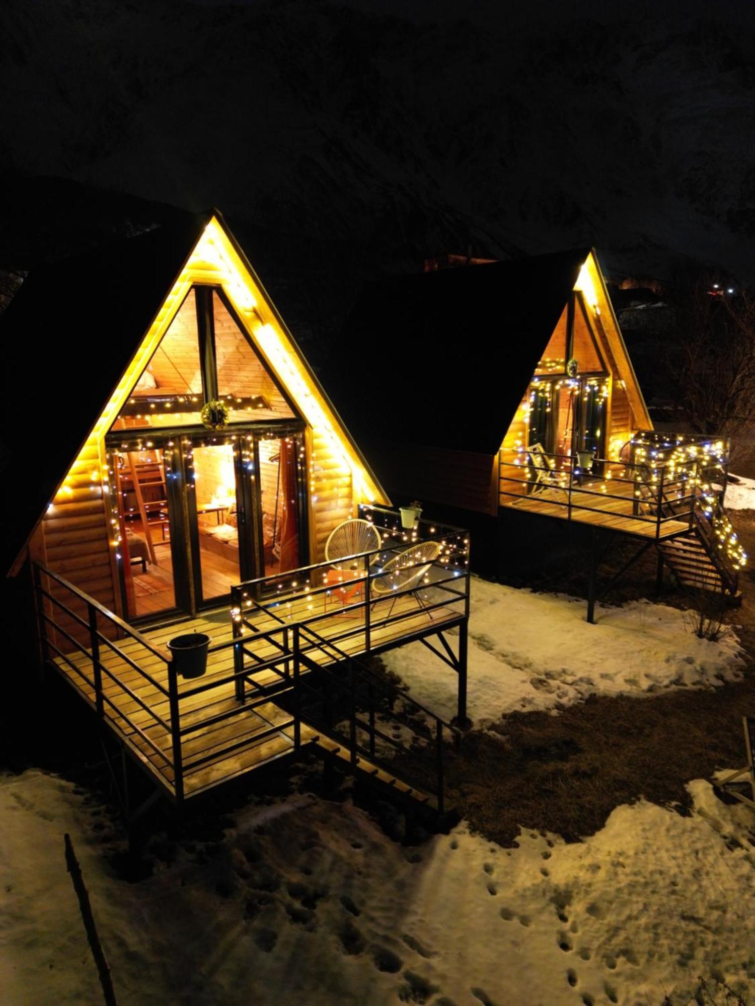 Kazbegi Kuro Cottages Esterno foto
